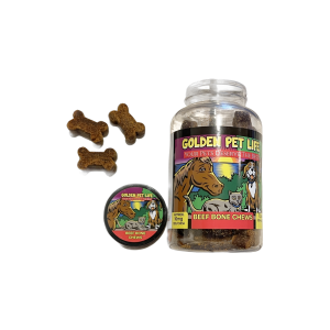 CBD Beef Bone Chews for Pets – High CBD Dose (10 mg per Treat)